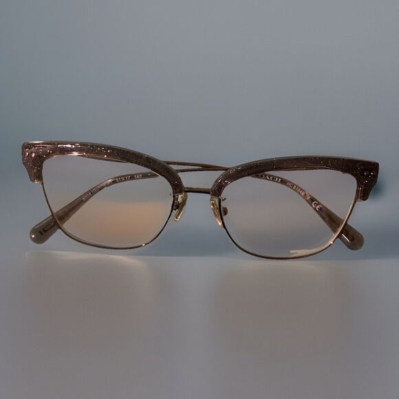 Coach HC 5104B 9004 51/17 140 Women’s Shiny/Glitter Gunmetal Eyeglasses A2198